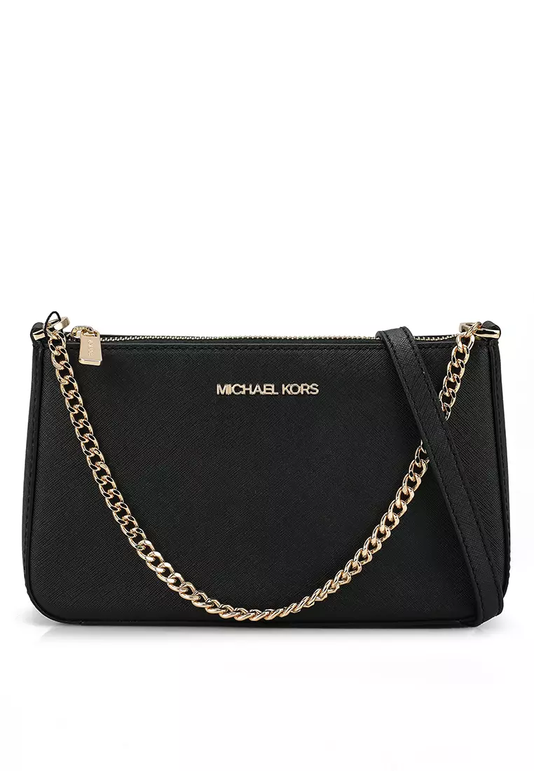 MICHAEL KORS Jet Set Travel Medium Zip Pouchette hz
