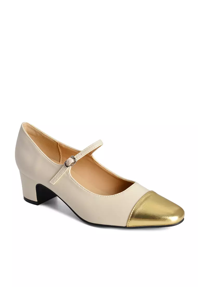 5CM Round Toe Mary Jane Shoes XJ2302-1