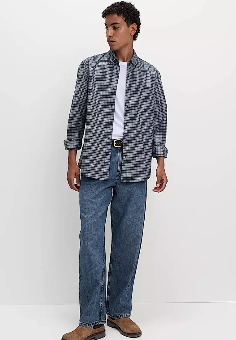 Ultimate Pure Cotton Check Oxford Shirt