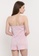 Vero Moda pink Mileo Singlet Nightwear Set 0F82AAAD6B03F0GS_2