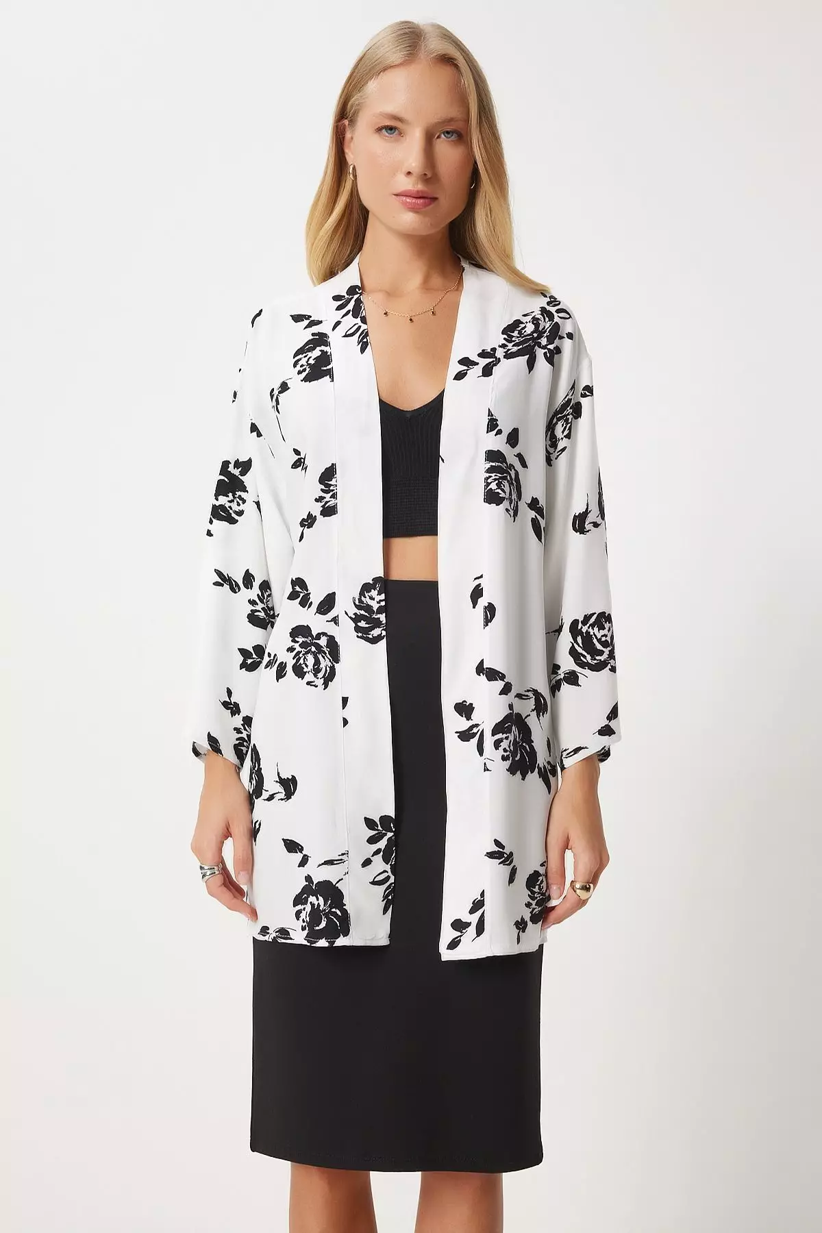 Printed Kimono