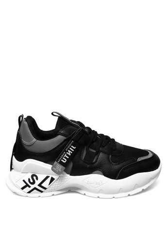 Panarybody black Sepatu Sneakers Olahraga Pria Nyaman 4201ASH8D1EED8GS_1