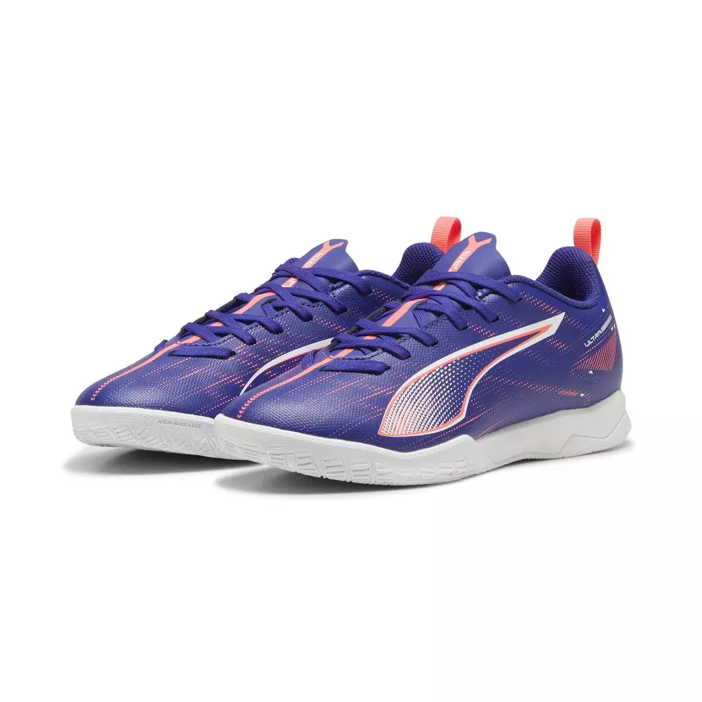 Puma Ultra 5 Play It Jr Lapislazuli 10791301 - Sepatu Futsal Anak (Biru)