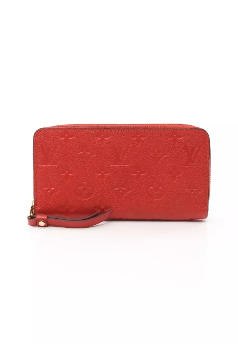 LOUIS VUITTON Authentic Women's Amplant Mini Wallet Trifold