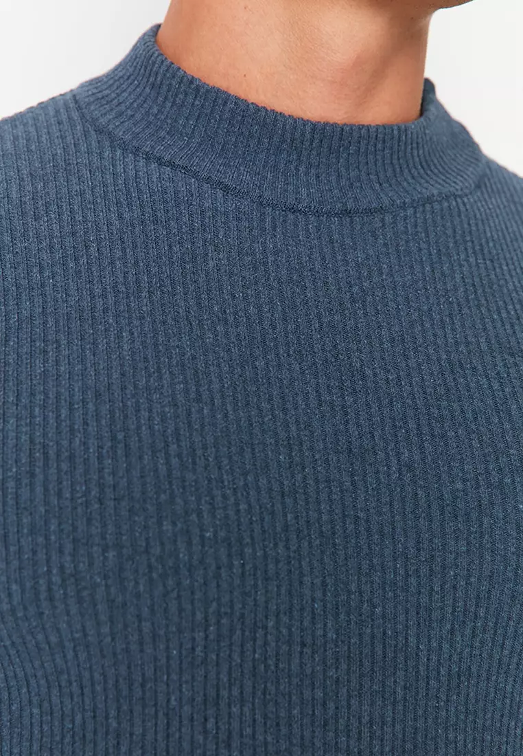 Half Turtleneck Sweater