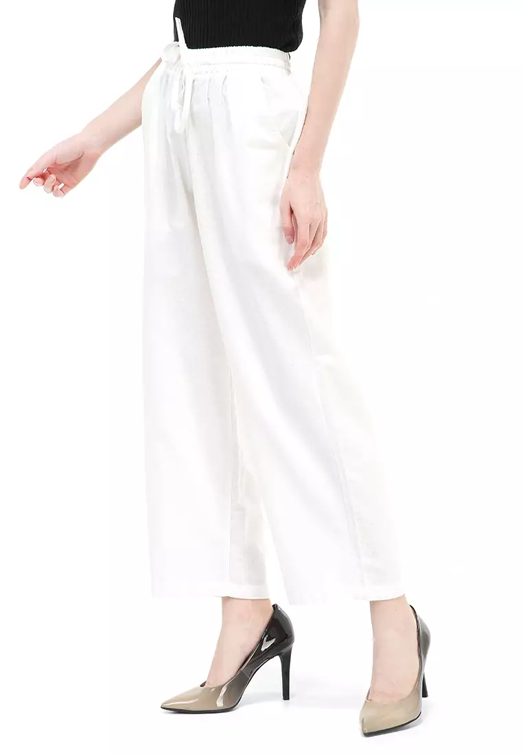 Ulfa Celana Kulot Straight Legged Pants Bawahan Wanita Premium Quality - Bw