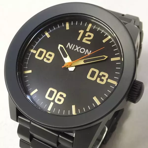 Nixon corporal hotsell ss all black