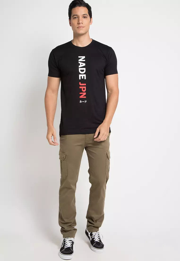 Nade NT228F anti kusut nade jpn vert wh-rd hitam