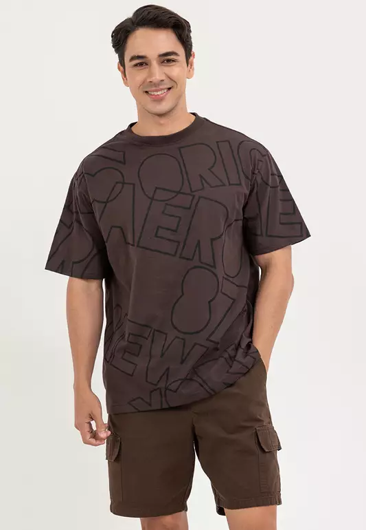 Men's Aeropostale Fudgesickle AOP Loose Tee