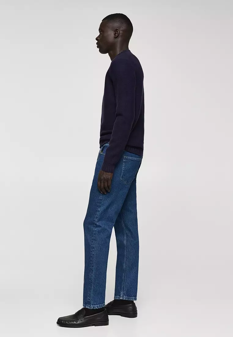ckj 035 straight taped jeans