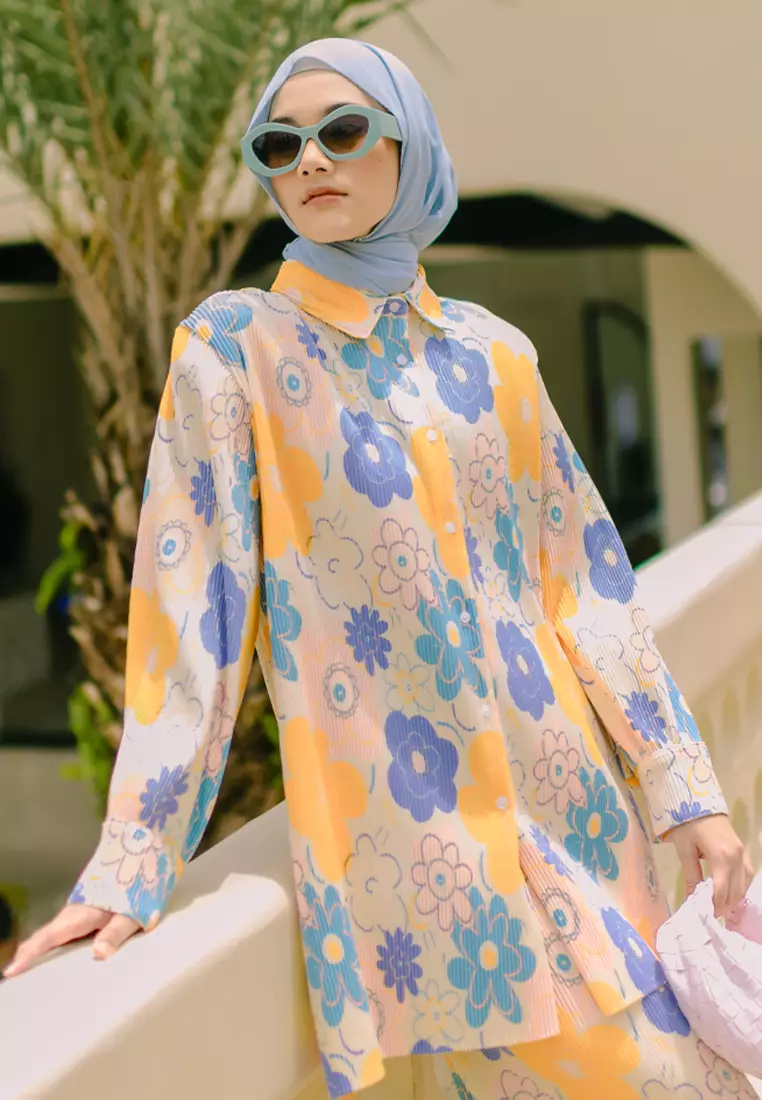 HijabChic Fiona Ivory Joyful Top