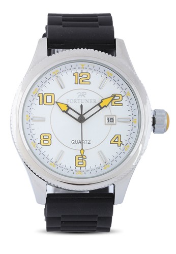 Fortuner Watch - Mens - FR K8093 - White Yellow