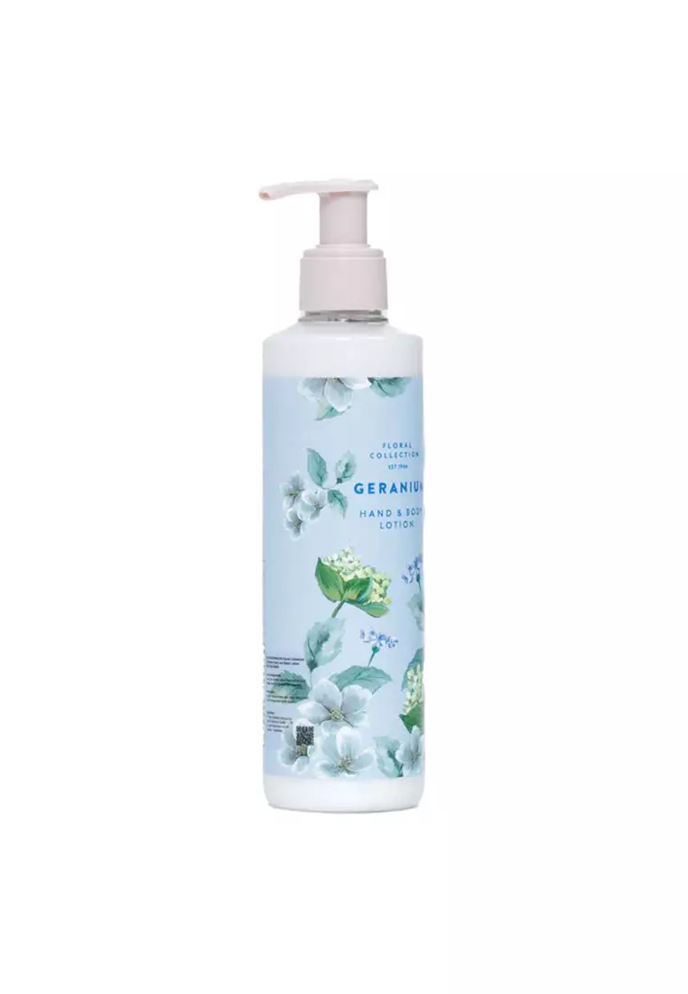 Floral Collection Geranium  Hand & Body Lotion 250 ml