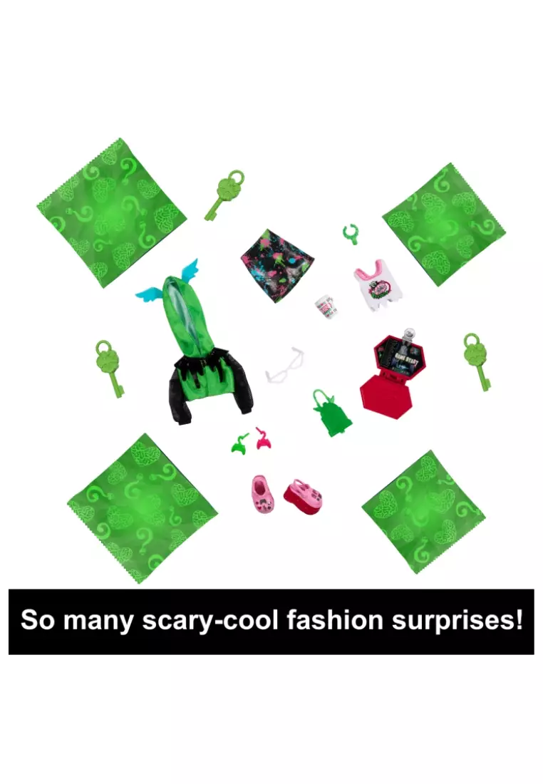 Monster High Doll, Ghoulia Yelps, Skulltimate Secrets: Neon Frights