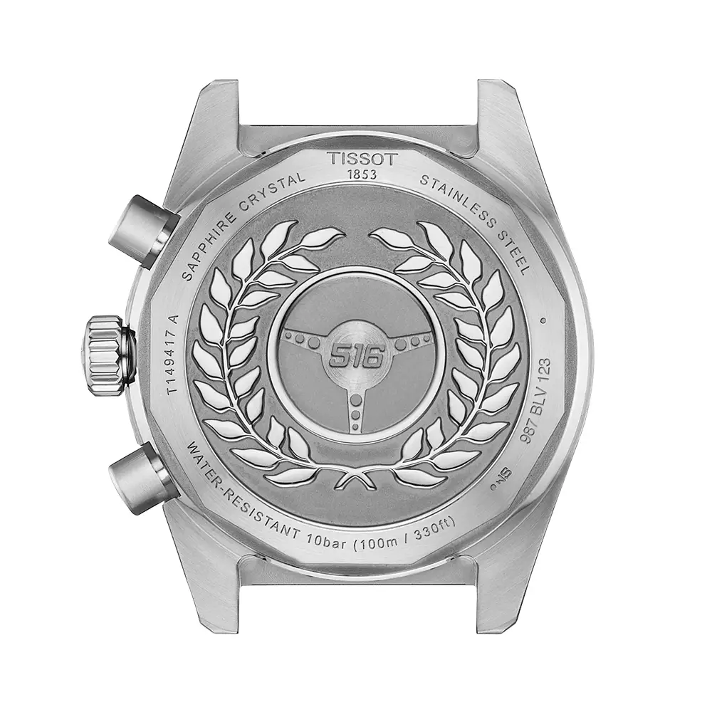 PR516 40 - T149.417.11.041.00 Steel Chrono Blue