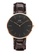 Daniel Wellington gold Classic York 40mm Watch Black Dial Leather strap Rose gold Men's watch Male watch Watch for men DW 611C0AC0B784F0GS_1