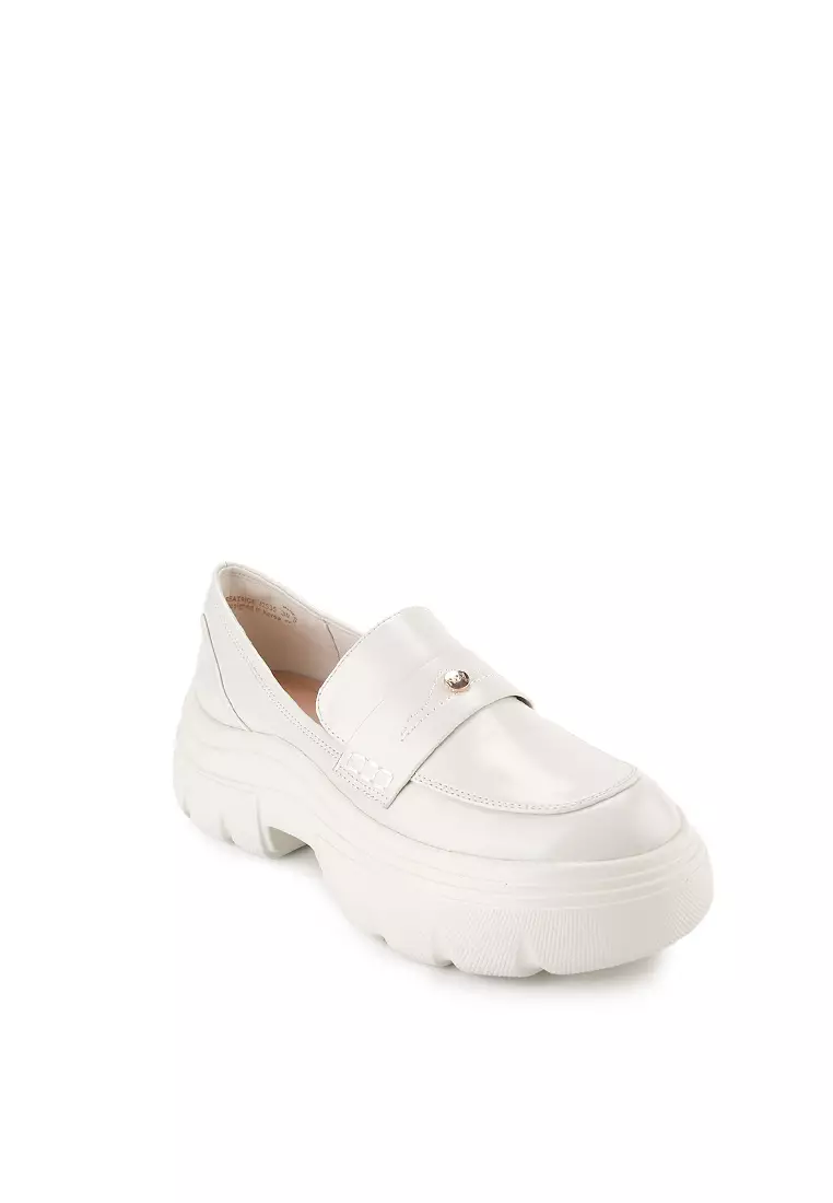 BEATRICE J2535-6 LOAFERS OFF WHITE