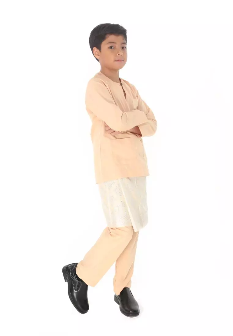 Baju Melayu Moden Teluk Belanga For Kids