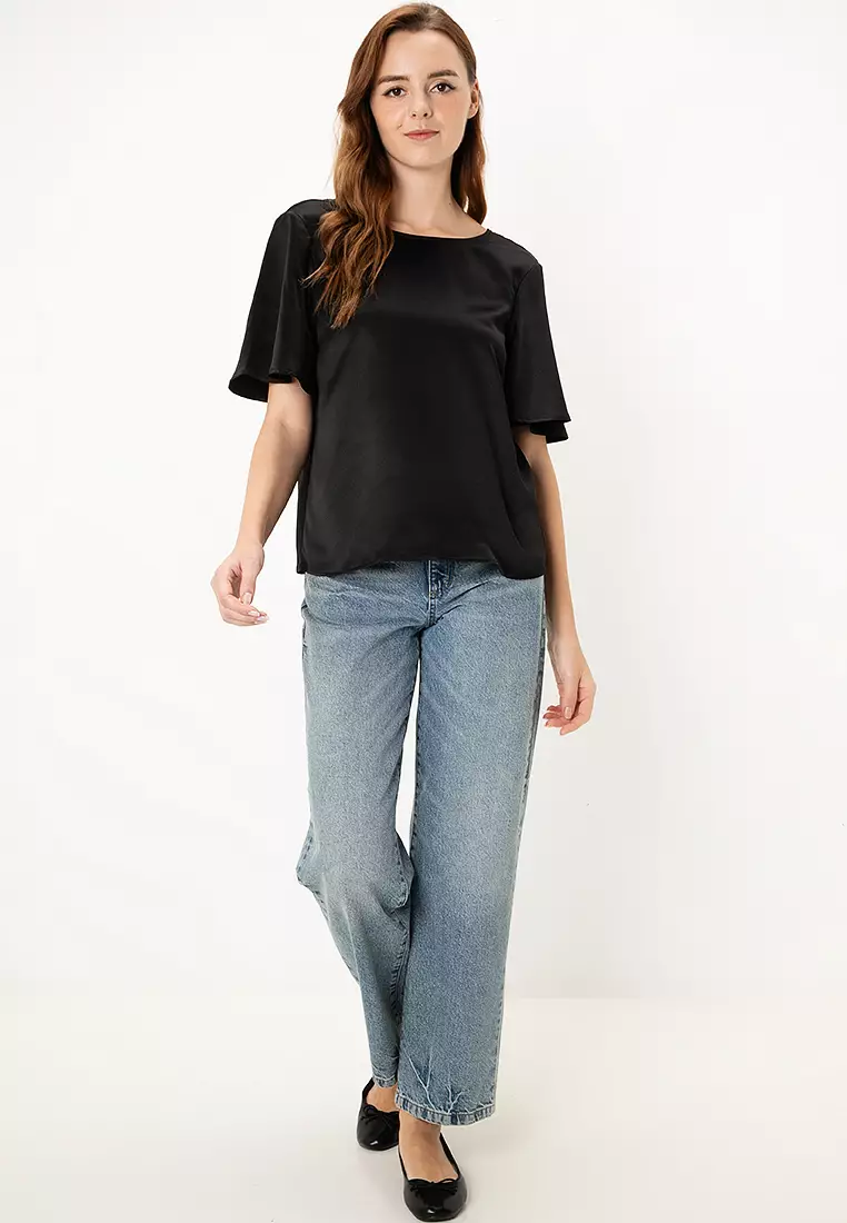 Merle Scoop Neck Top