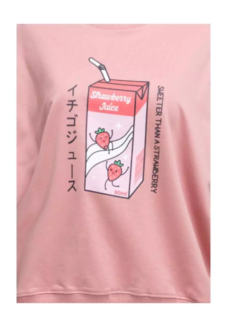 Sweater Wanita Sekala Pink