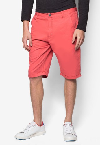 Bermuda Shorts with esprit 尖沙咀Belt, 服飾, 短褲