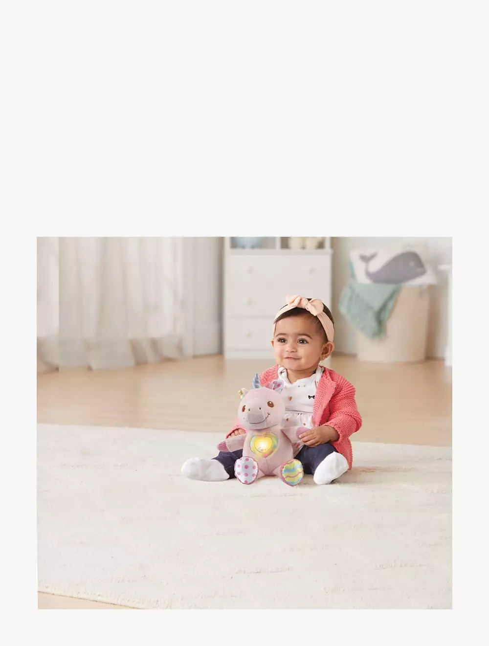 VTECH COLOURFUL CUDDLES UNICORN (VTUK)  - VTE80-528103