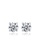 Rouse silver S925 Shiny Geometric Stud Earrings 83FB2ACDFCDDE3GS_1