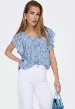 Cloud Dancer/AOP: Strong Blue