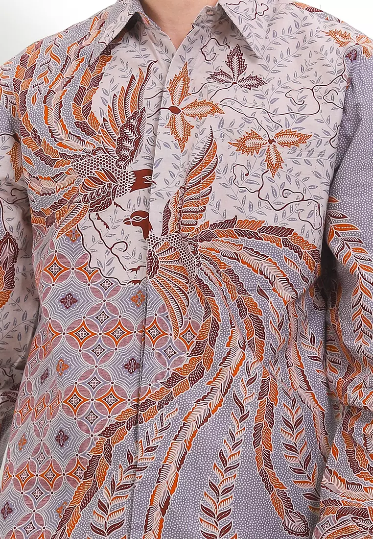 Clark Shirt Kemeja Batik Pria Panjang