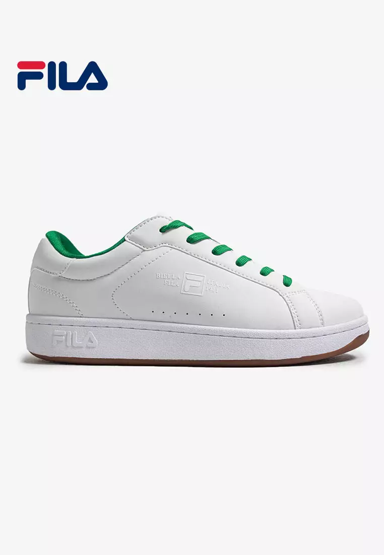 Discount on Fila  shoes - SKU: Mens Heritage Figo MS WHT/GRN