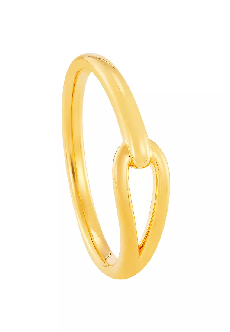 HABIB 999/22K Yellow Gold Ring R9ABI0423