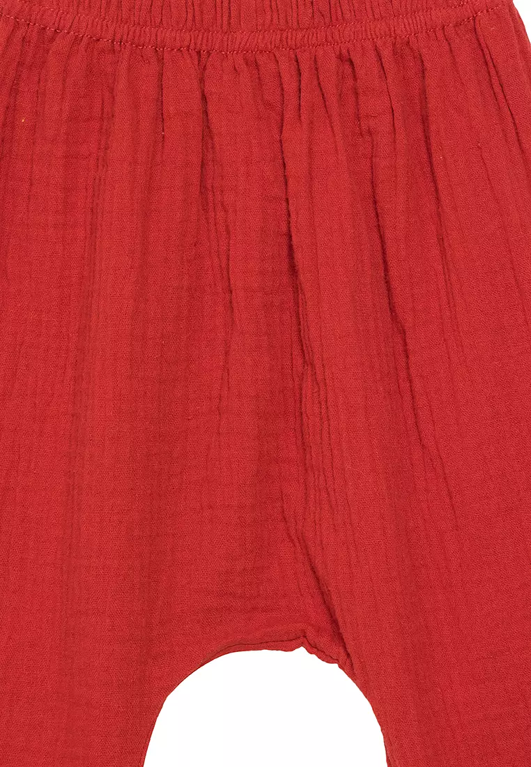 Tali Pleated Linen Pants