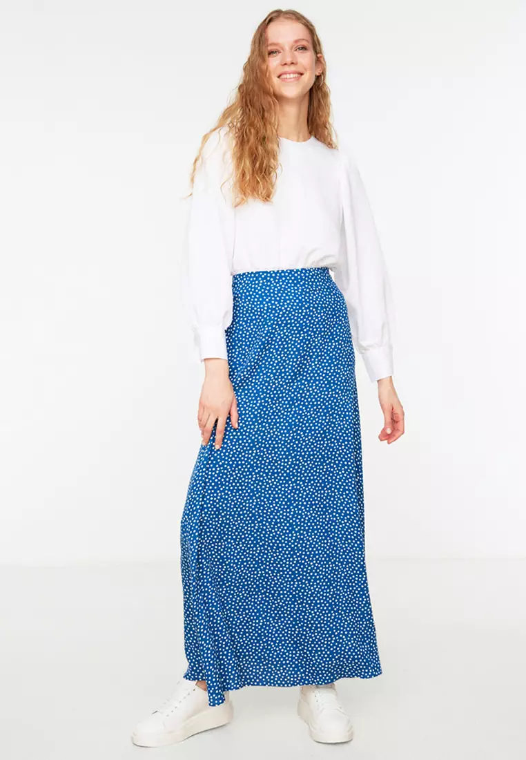 Printed Maxi Skirt
