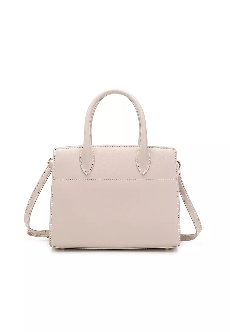 Women's Top Handle Bag / Sling Bag / Crossbody Bag - Apricot