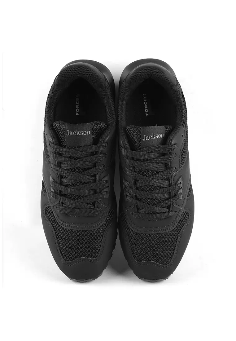 Jackson Matt 1JT Full Black- Sepatu Casual