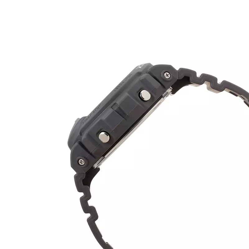 Jam Tangan Pria Casio G-Shock DW-6900HD-8DR Hidden Glow Series Digital Luminous Dial Grey Resin Band