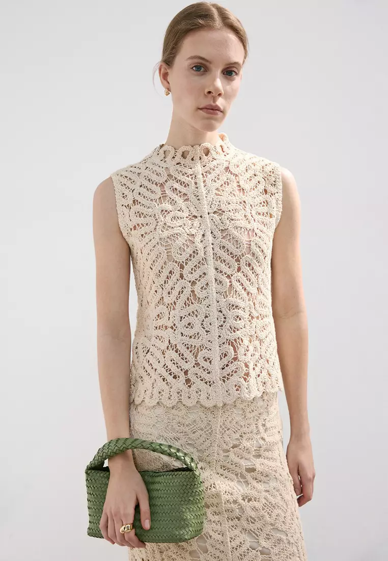 Openwork Knit Top