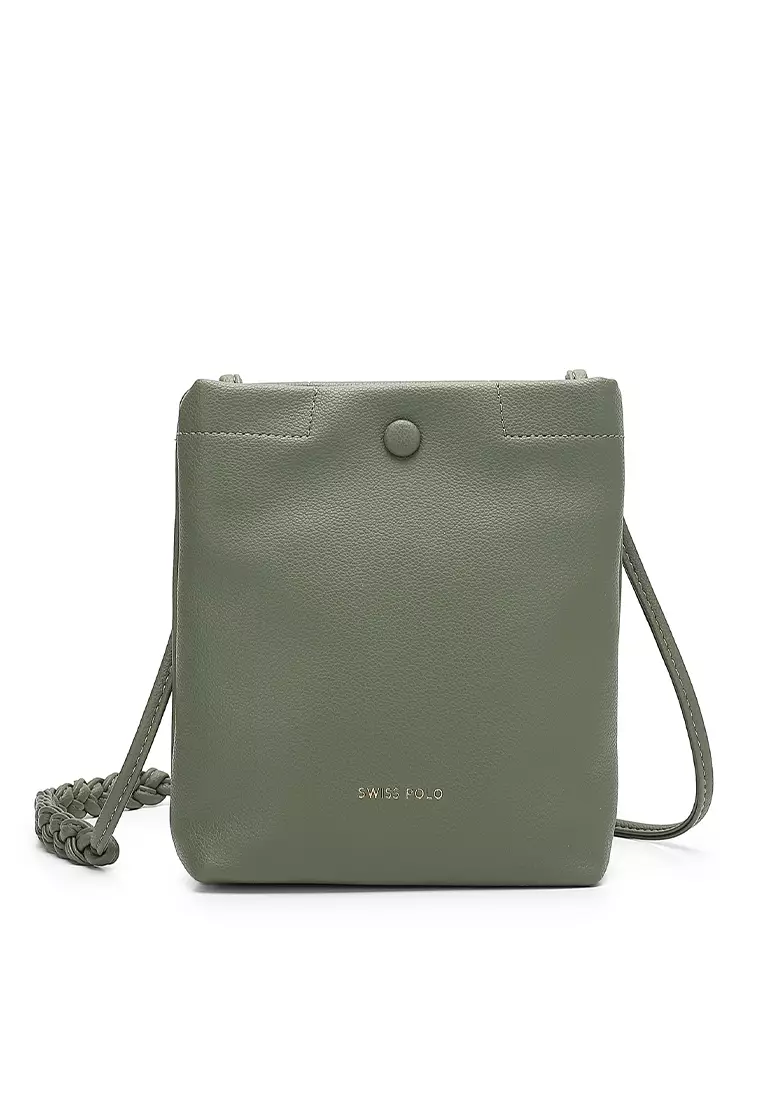 Women's Sling Bag / Crossbody Bag - Grey