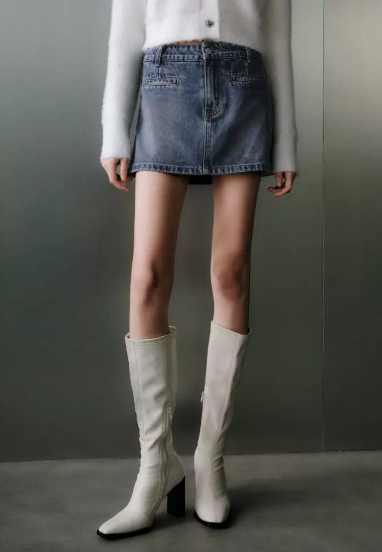 Denim best sale skirt malaysia