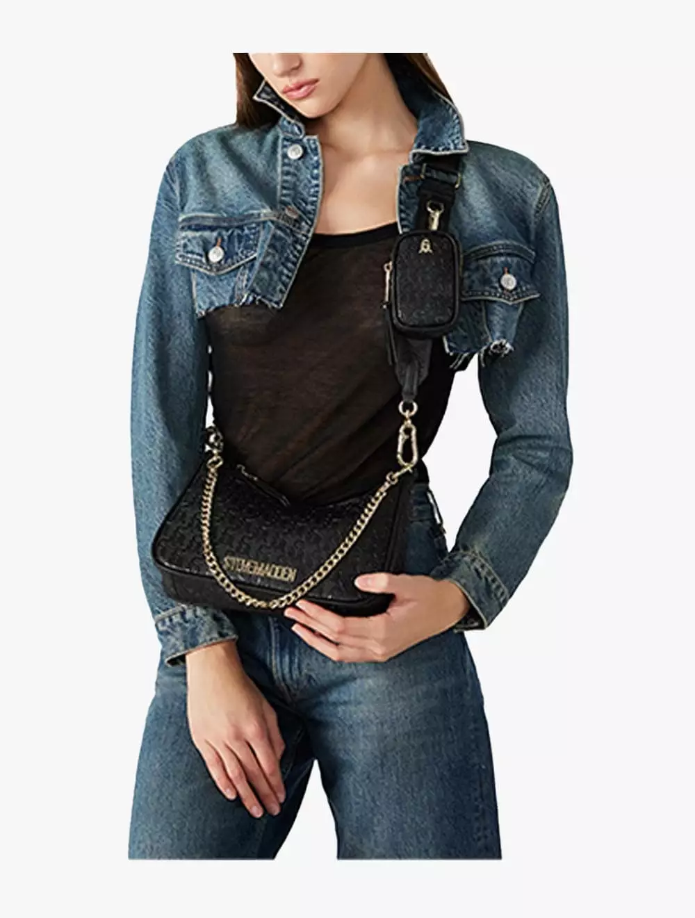 Steve Madden BVICE-E Women's Crossbody Bags - Black