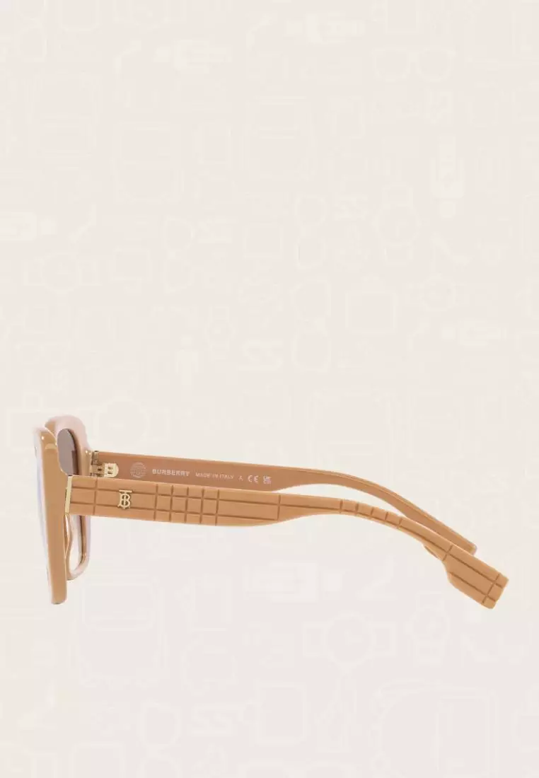 Burberry Ladies Sunglasses Beige