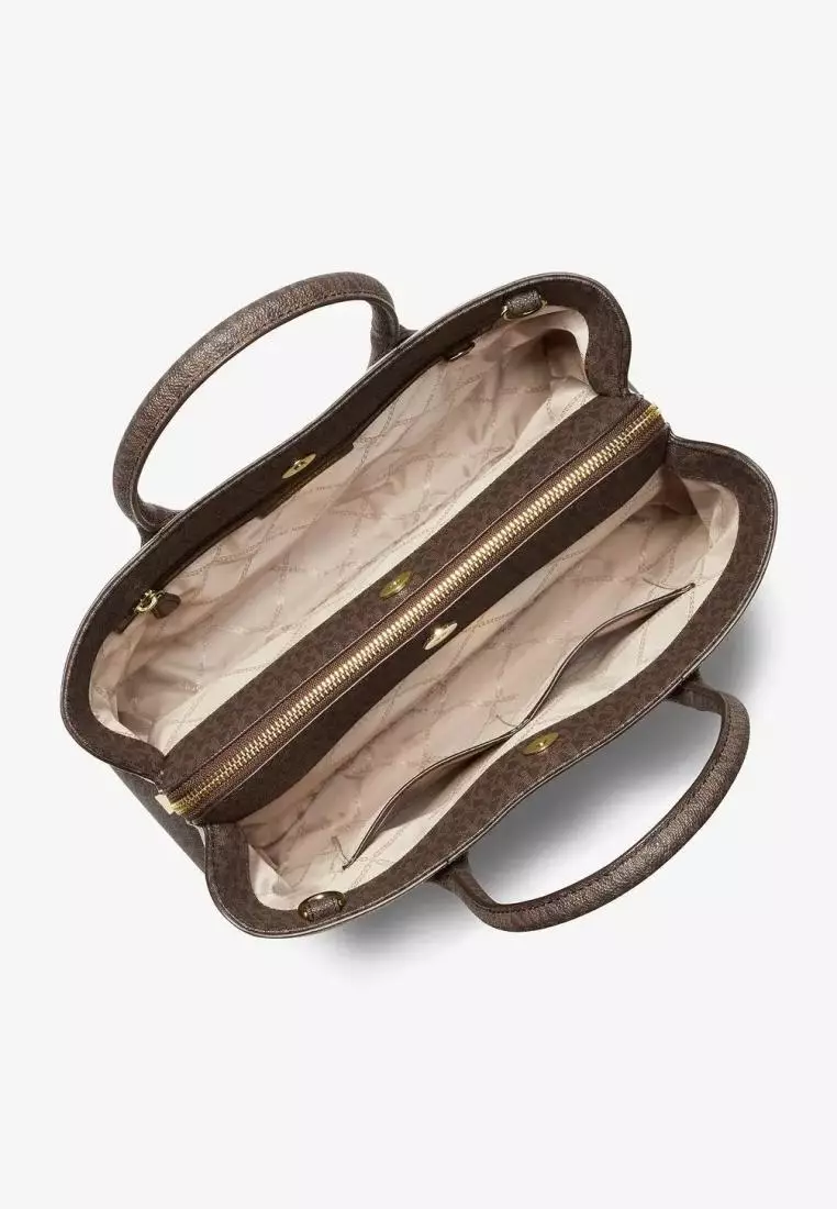 Michael Kors Austin Large Satchel Soft Pink