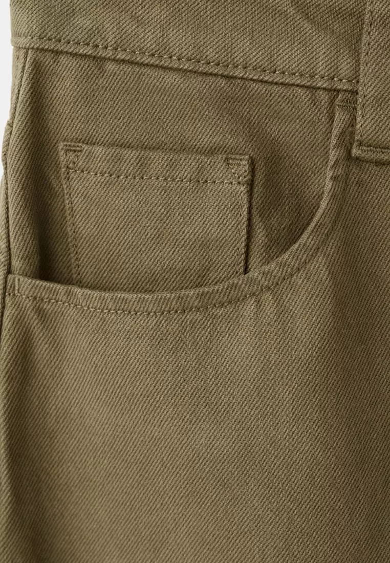 Mid-Rise Balloon Jeans