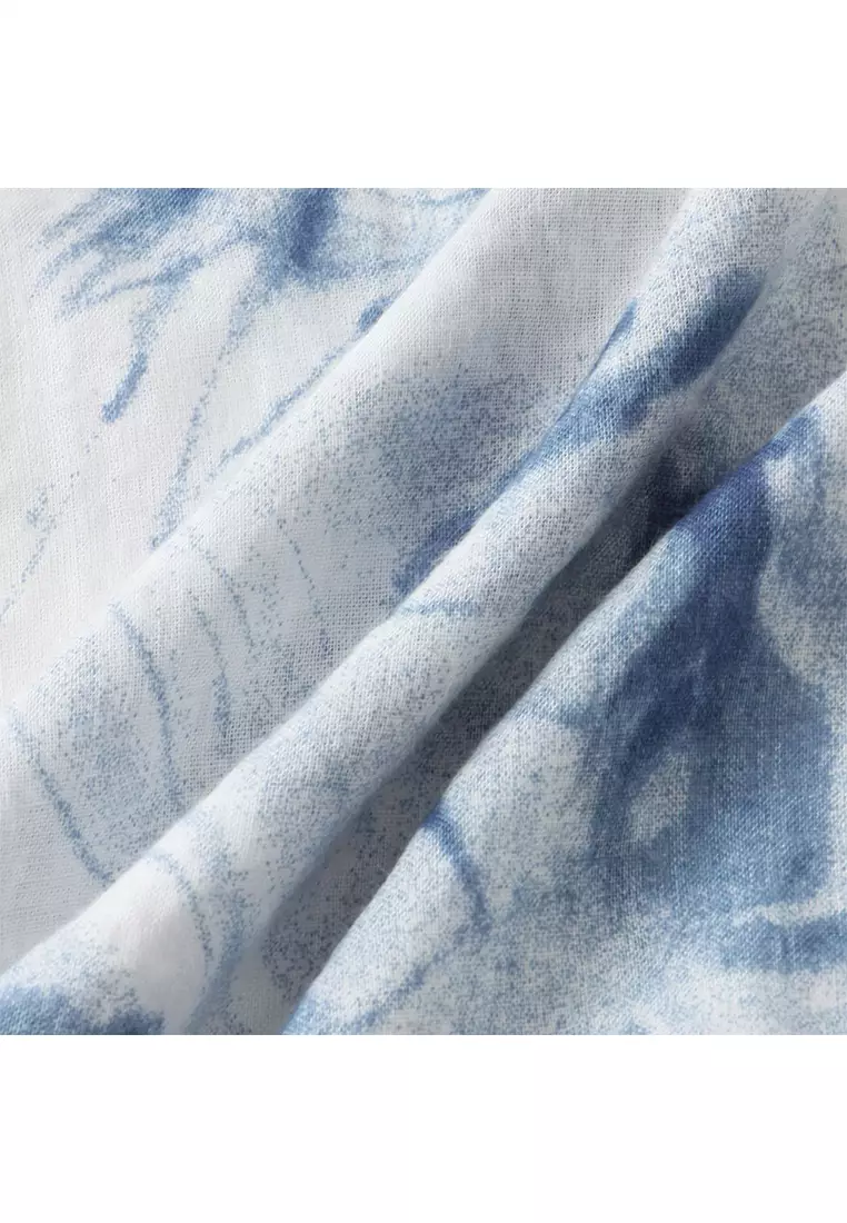 Hawaiian Print Short-Sleeved Shirt YL-C97