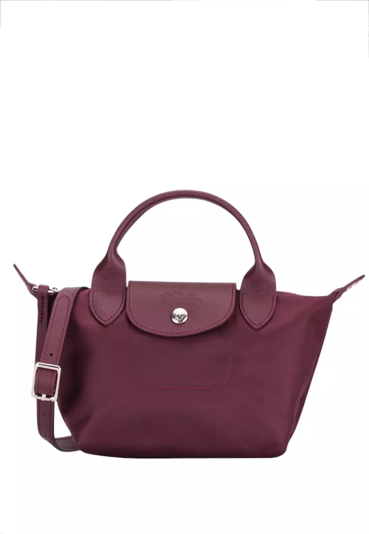 Le Pliage Neo XS Shoulder Bag - Grape Purple