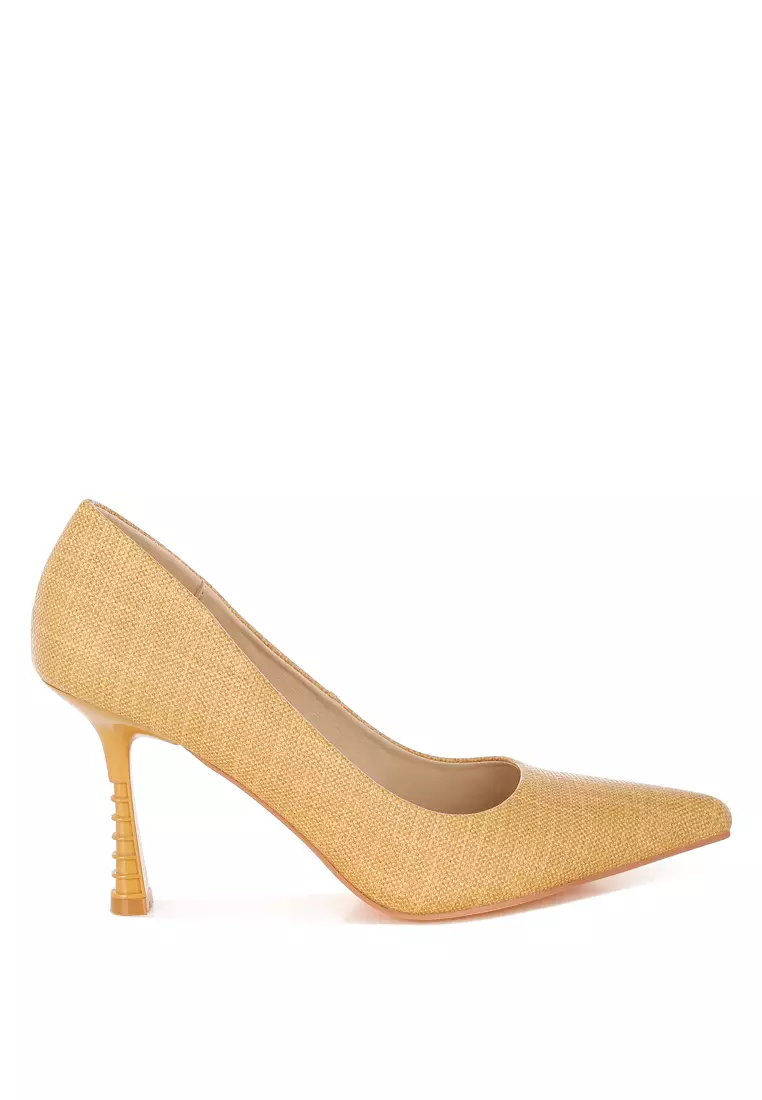 Discount on London Rag  shoes - SKU: Pointy Toe Pumps in Beige
