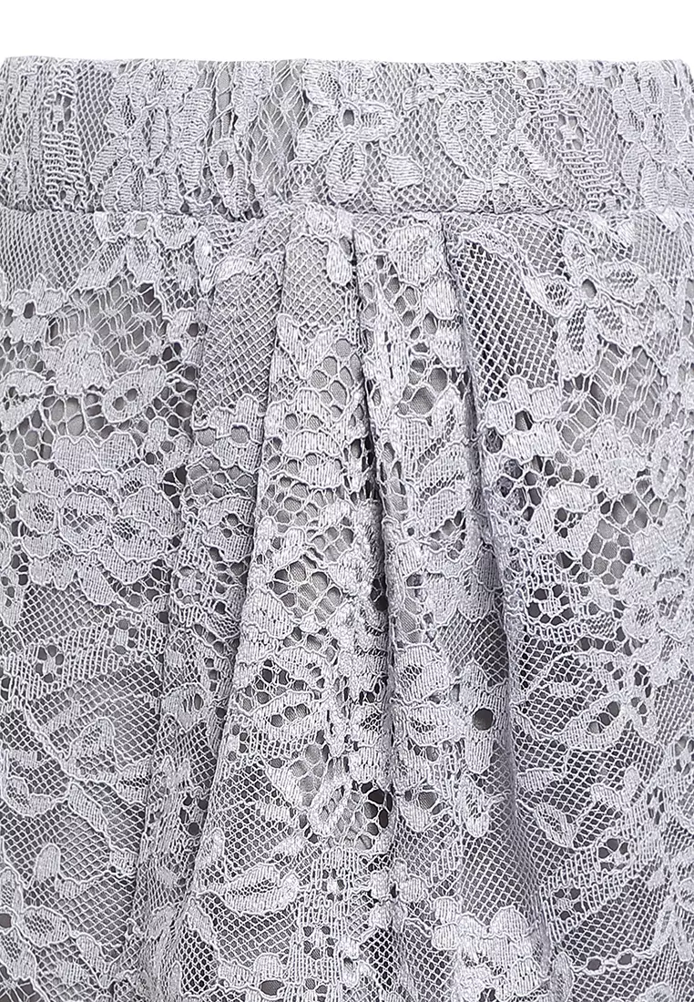 One Set Baju Anak Perempuan Kebaya Atasan dan Bawahan Rok Kids Rose Blue I