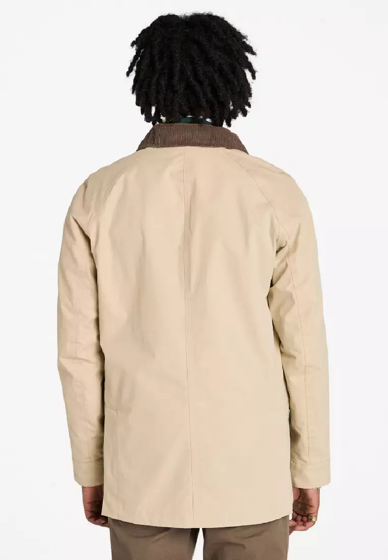 男款棉質防水穀倉外套