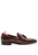 Buy Arden Teal Pergamino Burgundy Tassel Loafer 2024 Online