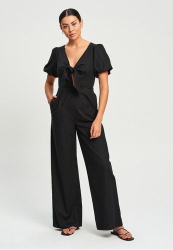 The Fated black Denver Jumpsuit 69BFDAA374481EGS_1